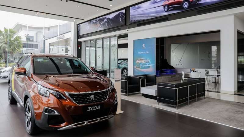 Hệ thống showroom Peugeot chuẩn 3S toàn cầu tại Việt Nam