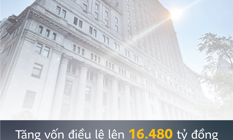 Sun Life Việt Nam tăng vốn điều lệ lên 16.480 tỷ đồng