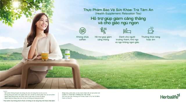 Herbalife ra mắt Trà Tâm An giúp giảm căng thẳng và hỗ trợ ngủ ngon