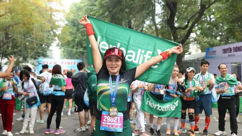 Hơn 5.000 vận động viên tham gia giải chạy bán marathon đón năm mới do Herbalife tài trợ trong năm 2024