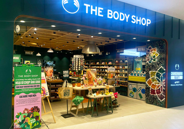 THE BODY SHOP VIỆT NAM KHÔNG ẢNH HƯỞNG BỞI NHỮNG KHÓ KHĂN TẠI THỊ TRƯỜNG ANH QUỐC