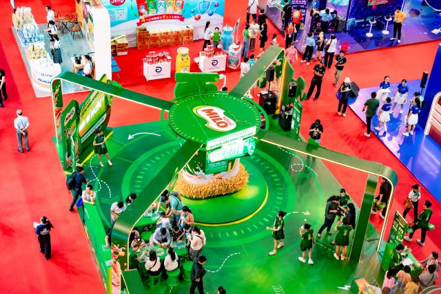 Nestlé MILO thu hút nhiều phụ huynh và trẻ em tại triển lãm VietNam Dairy 2024