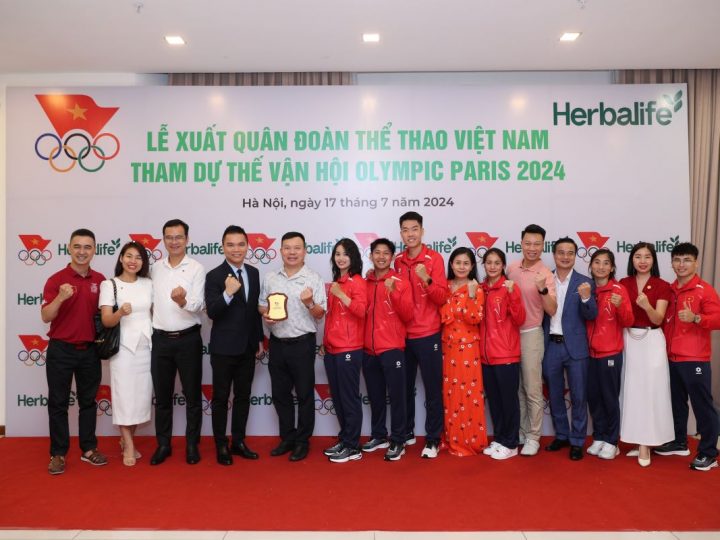 Herbalife Việt Nam đồng hành cùng vận động viên tham dự Olympic Paris 2024