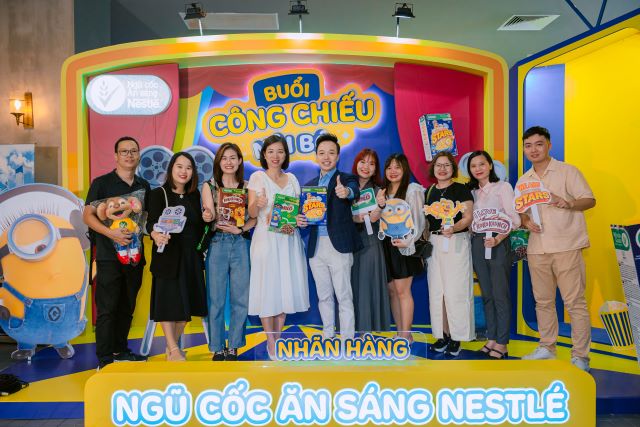 Bộ phim “Kẻ Đánh Cắp Mặt Trăng 4 (Despicable me 4)” được nhãn hàng Nestlé tổ chức công chiếu Tại Việt Nam