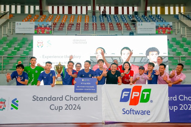 Cúp Standard Chartered 2024: vinh danh đội bóng vô địch FPT Software và Mitek