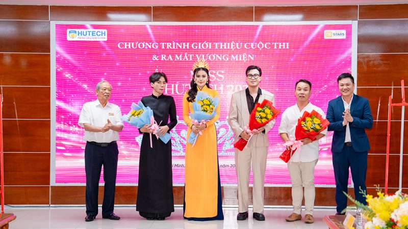 Miss HUTECH 2025 trao vương miện tiền tỉ nhân Kỷ niệm 30 năm thành lập trường