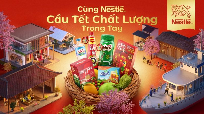 Tôn Vinh Giá Trị Tết Truyền Thống Việt Nam Qua Chương Trình “Cùng Nestlé, Cầu Tết Chất Lượng Trong Tay”